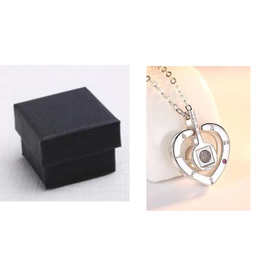 Subloom Heart I Love You Necklace With Gift Box Option