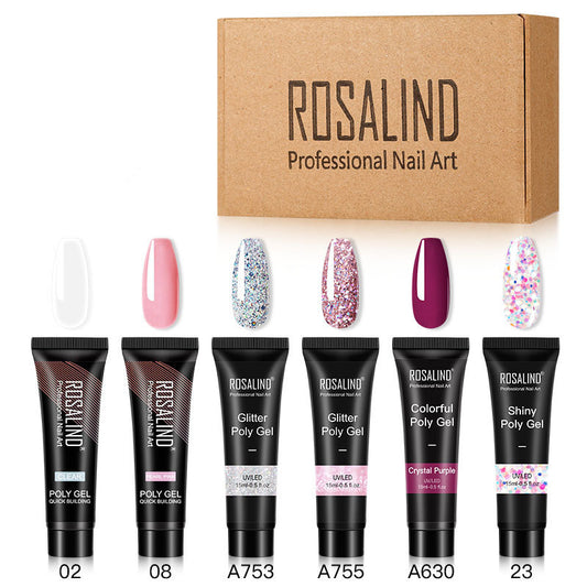 Multi-color mixed nail Home Manicure Set
