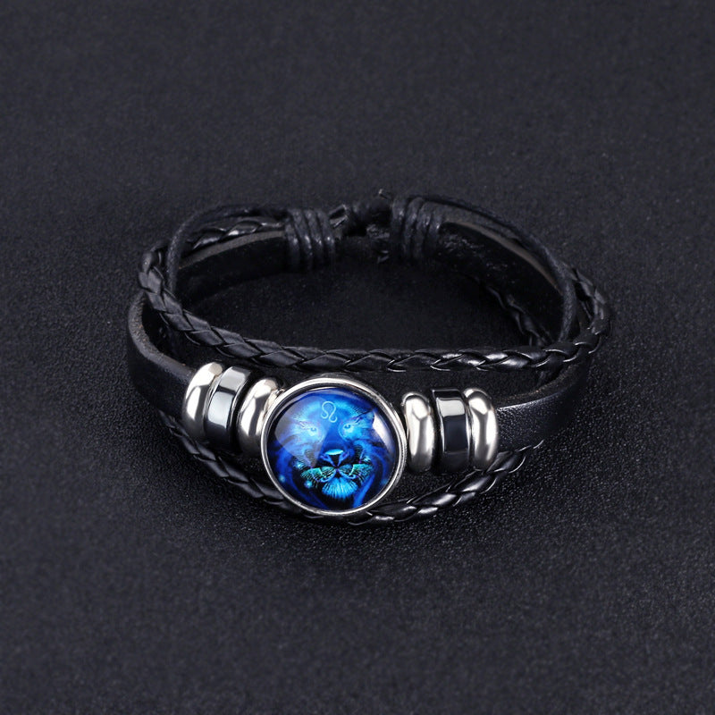 Constellations Luminous Bracelet Fashion Nightlight Punk Style Starry Sky Bracelet