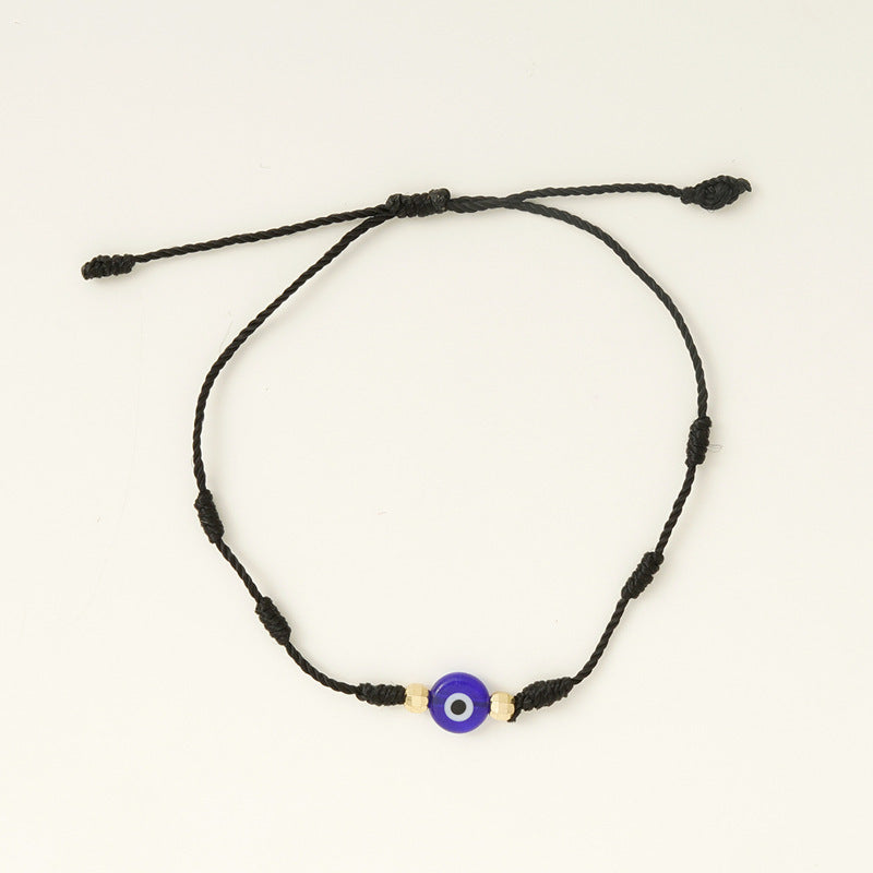 7-knot Evil Eye, Red String Of Fate Bracelets Paper Card Bracelet Braided Adjustable Bracelet Set