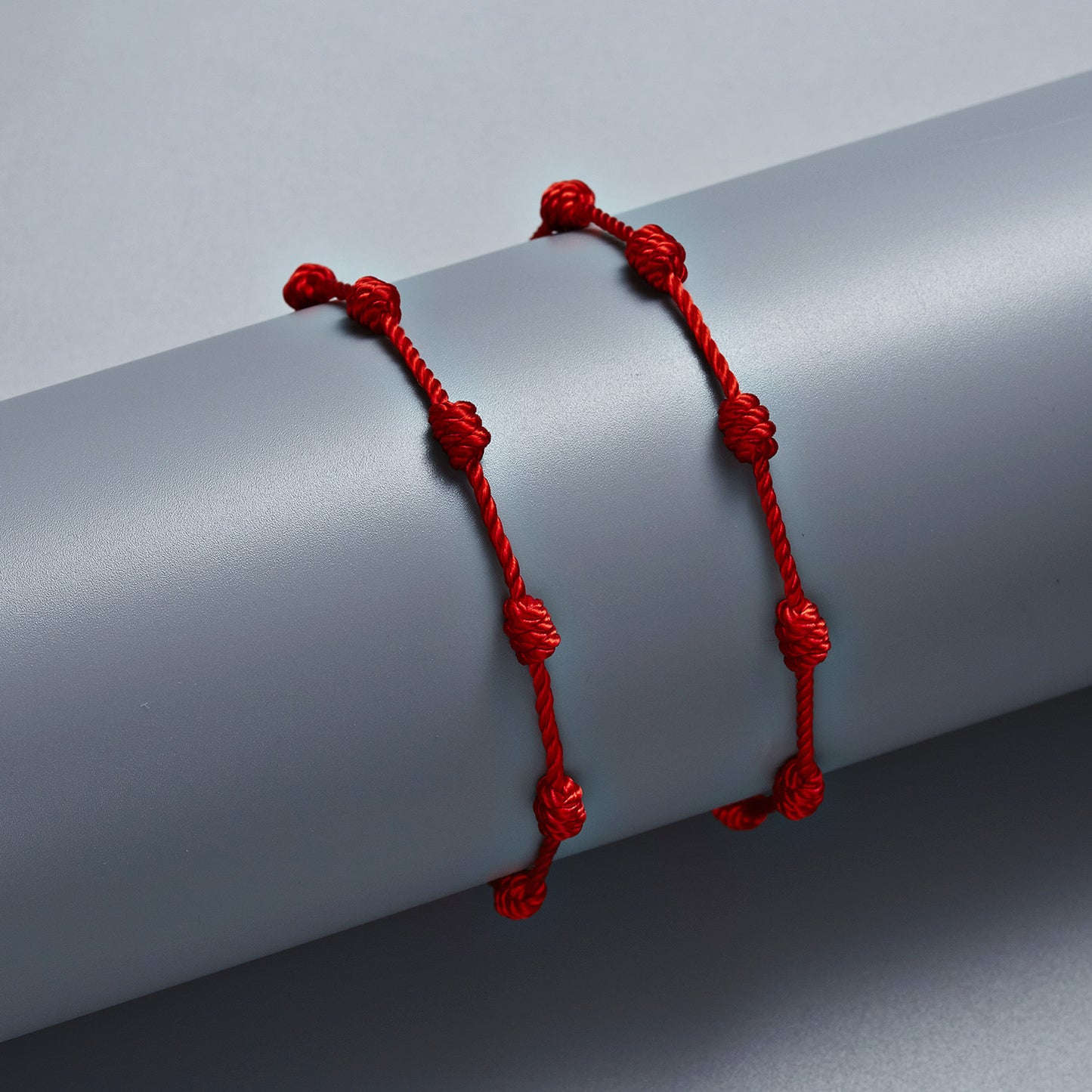 7-knot Evil Eye, Red String Of Fate Bracelets Paper Card Bracelet Braided Adjustable Bracelet Set