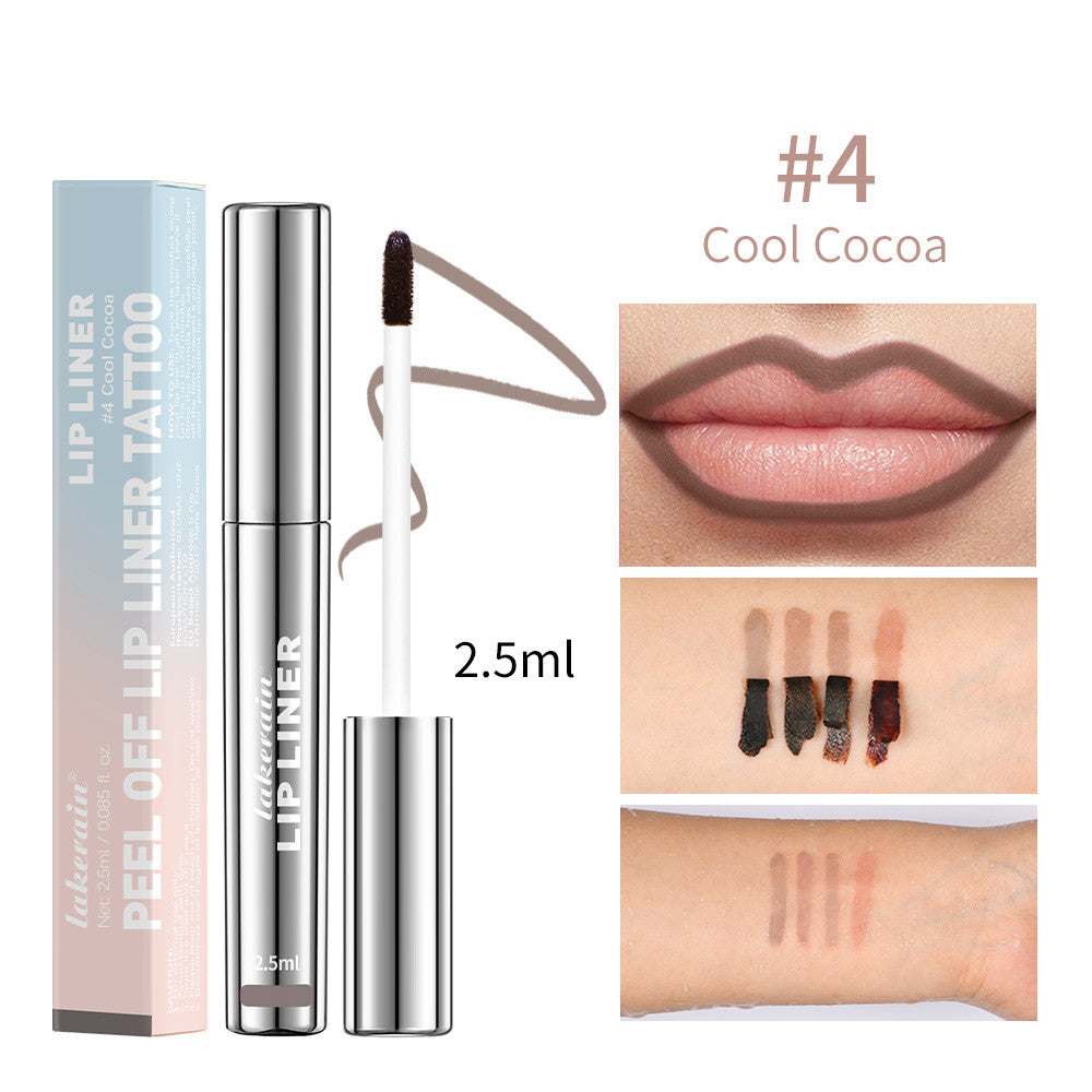 Matte Finish No Stain On Cup Hook Lip Liner Stick