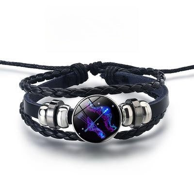 Constellations Luminous Bracelet Fashion Nightlight Punk Style Starry Sky Bracelet