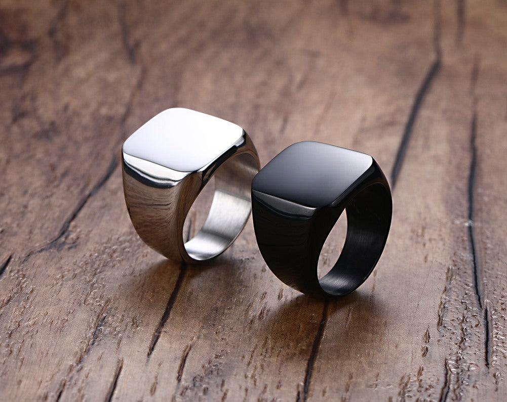 Simple Men's Jewelry Ring