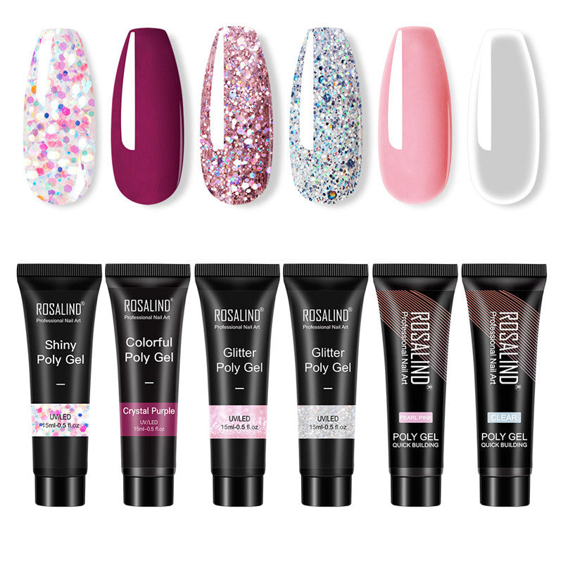 Multi-color mixed nail Home Manicure Set