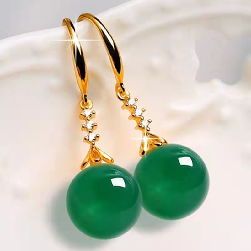 Elegant Agate Earrings