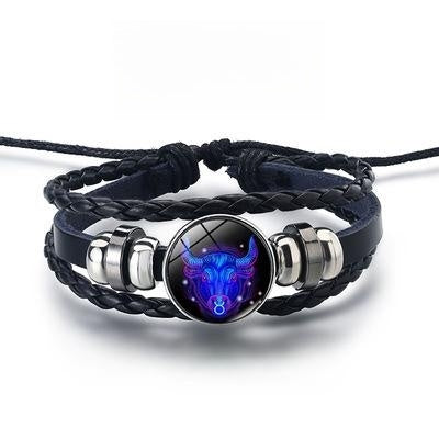 Constellations Luminous Bracelet Fashion Nightlight Punk Style Starry Sky Bracelet