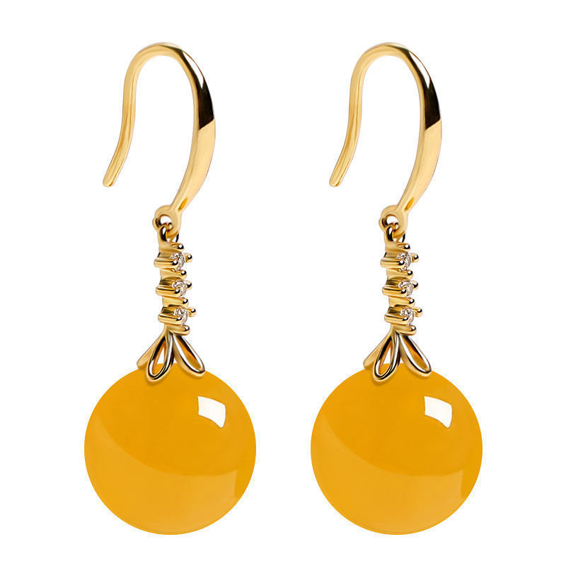 Elegant Agate Earrings