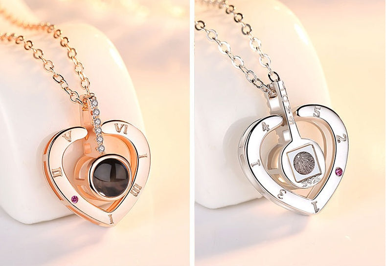 Subloom Heart I Love You Necklace With Gift Box Option