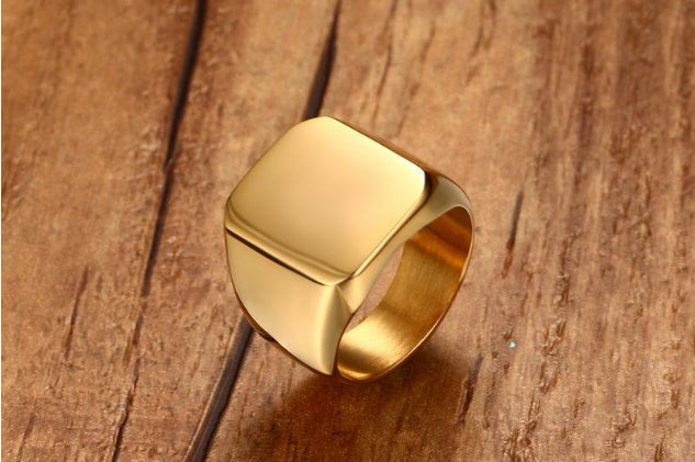 Simple Men's Jewelry Ring