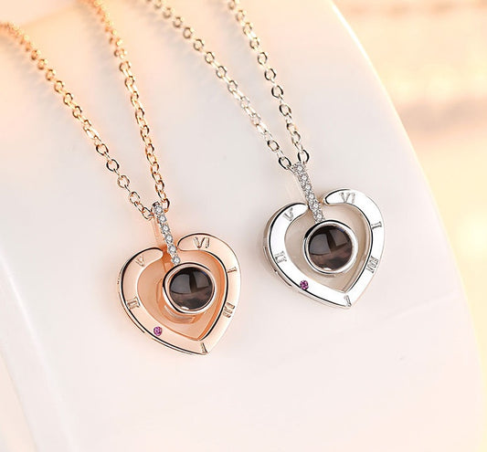Subloom Heart I Love You Necklace With Gift Box Option