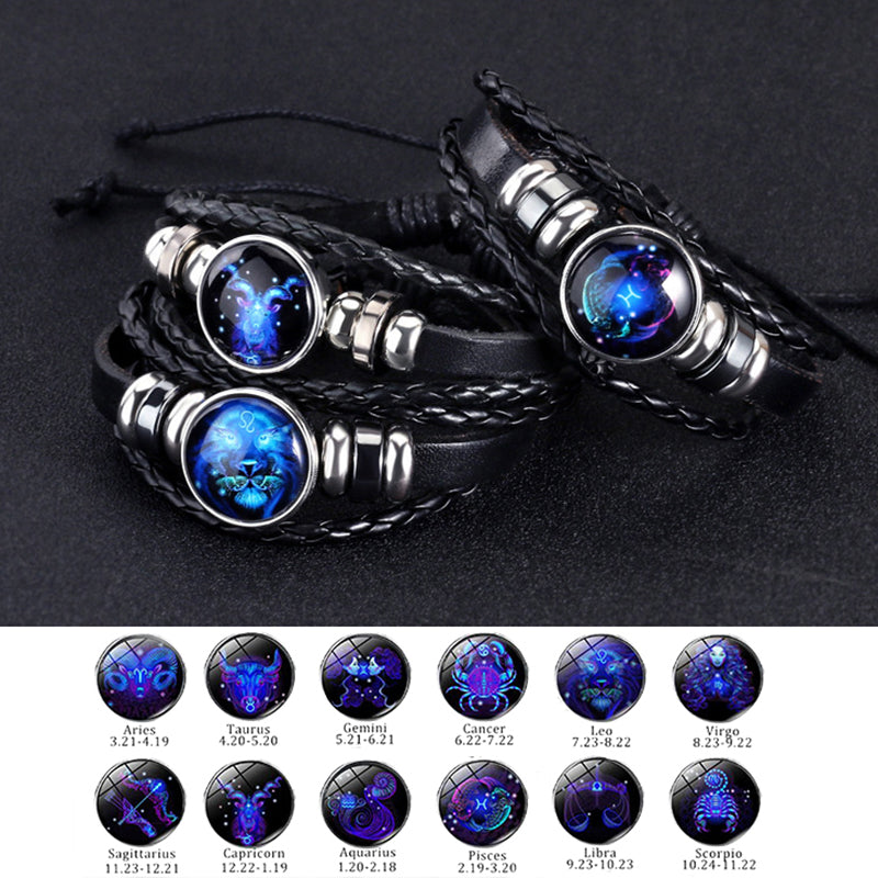Constellations Luminous Bracelet Fashion Nightlight Punk Style Starry Sky Bracelet