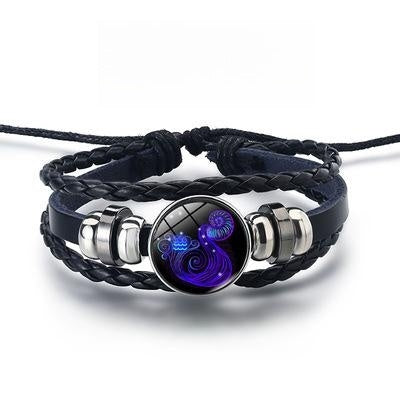 Constellations Luminous Bracelet Fashion Nightlight Punk Style Starry Sky Bracelet