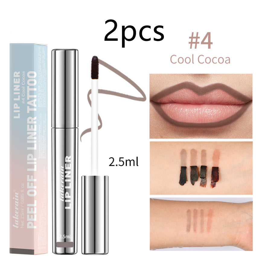 Matte Finish No Stain On Cup Hook Lip Liner Stick