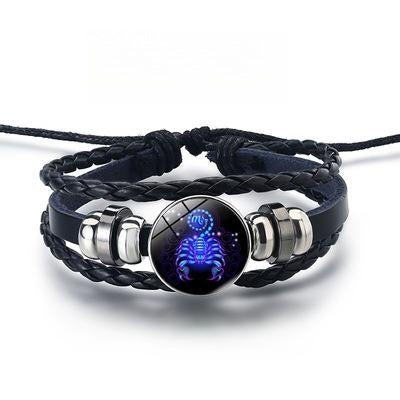 Constellations Luminous Bracelet Fashion Nightlight Punk Style Starry Sky Bracelet